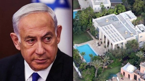 Drone attack on Netanyahu's home..."Partly damaged without human casualties"