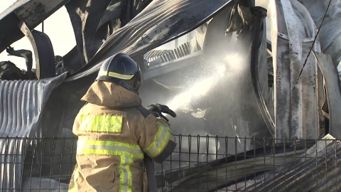 'About 30 Ashes' Joint Inspection of Fire at Incheon Factory