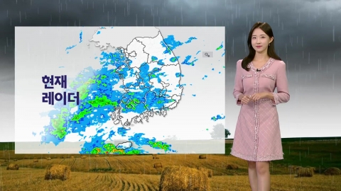 [Weather] Rain all over the country...cloudy and cool weather tomorrow