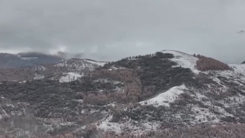 Shaanxi Province, China, "Autumn Snow" for the first time in 73 years...A cold preview for this winter?