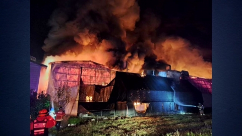 170,000 chickens died in the poultry farm fire...Missing 60s in Gunsan Sea