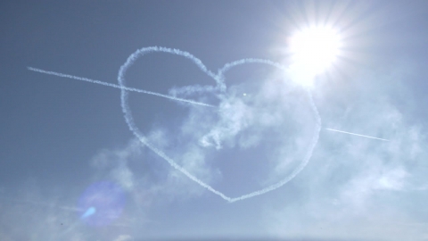 Air Force fighter jets that cut the autumn sky...2024 Sacheon Air Show Opens