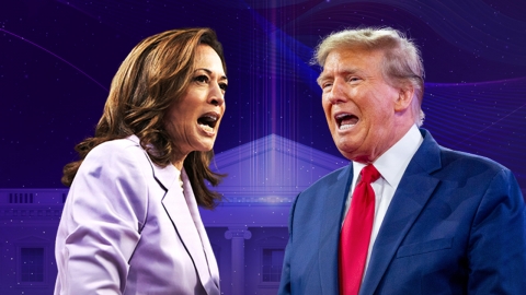 Harris "End the War" vs Trump "Harris Dance Party"