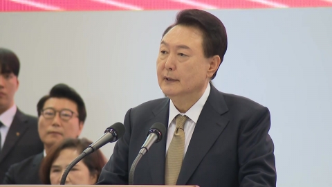 President Yoon said, "The power of the economy is small business owners...Dedicated budget of 5.9 trillion maximum"