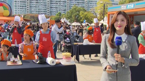 Let's enjoy Kimbap and Kimbap leading K-food! "Jeonnam World Gimbap Festival."