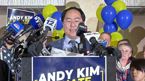 Andy Kim Wins First U.S. Senate Elections in South Korea