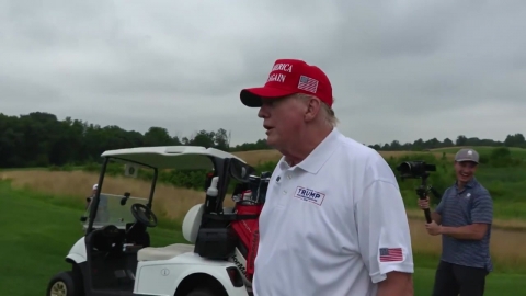 'Handy Cap 2.5' Golf maniac Trump 'Growls' With Basketball and American Football