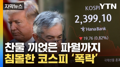 [Capture News] After "Trump's Seizure", another bad news...KOSPI and Won 'collapse'