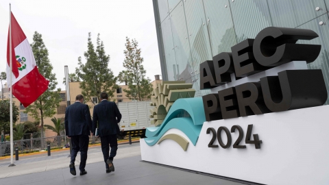 Open APEC meeting in Peru...Attention is being paid to whether Trump's protection trade will be "checked."