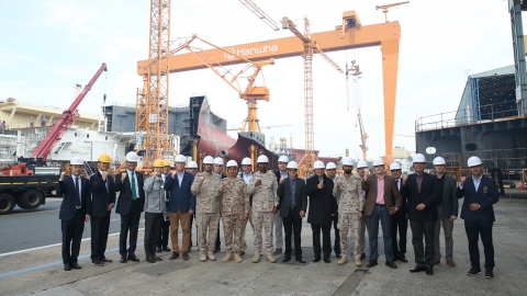 [Company] Polish Navy Chief Visits Hanwha Ocean Geoje Plant