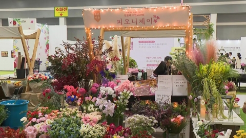 "Four seasons of flowers are all gathered."Yangjae Flower Festa Opens