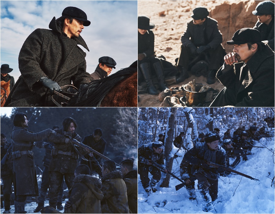 Hyun Bin and Park Jung-min's 'Harbin' will be released on Christmas...A still with the fighting spirit of the Independent Army is revealed. 