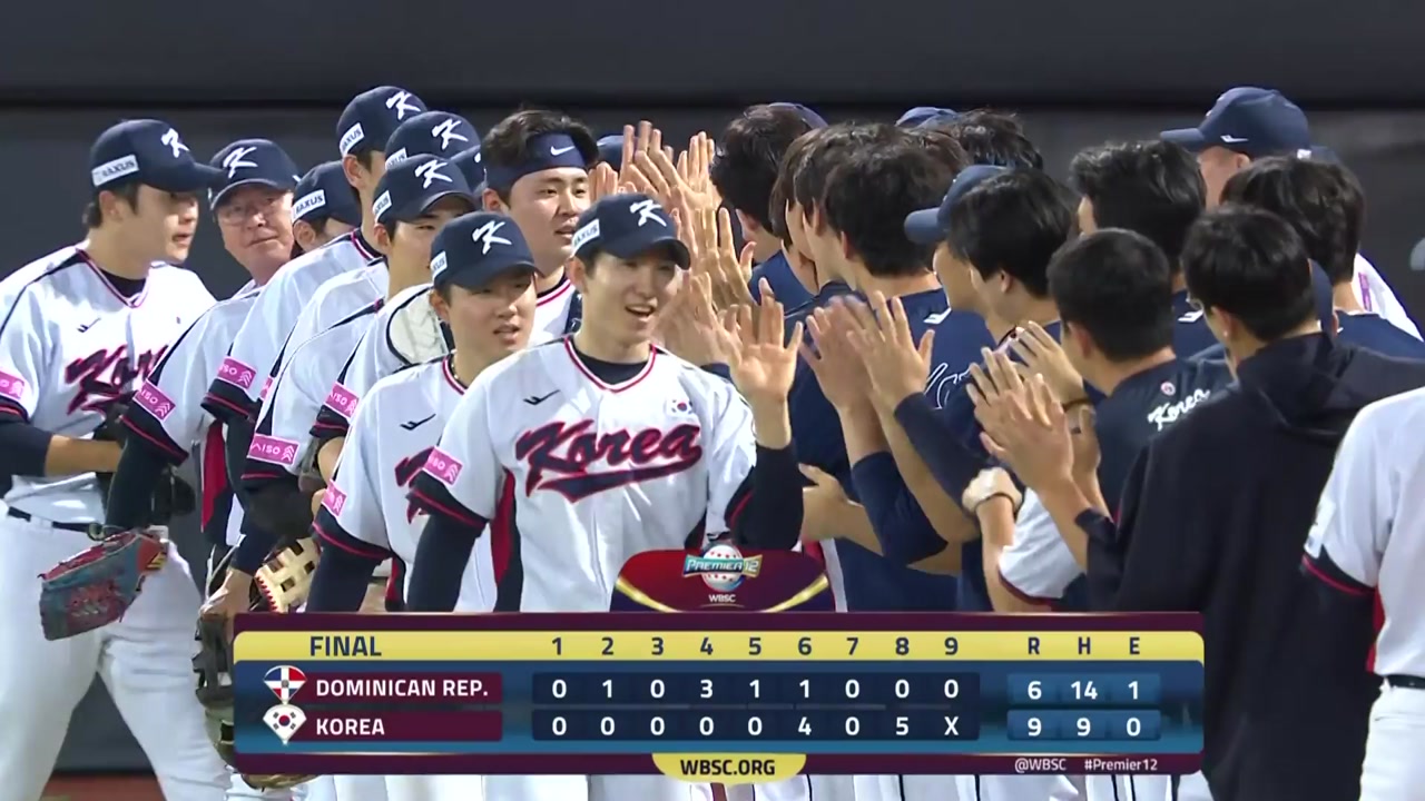 South Korean baseball failed to advance to Premier 12 Super Round