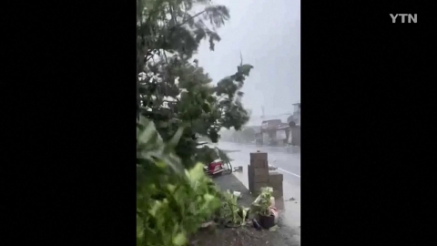 The Philippines hit its sixth typhoon in a month...At least eight people died.