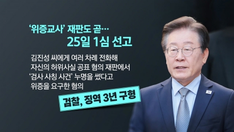 Lee Jae-myung on the "judicial bench"...Next week's perjury teacher will be sentenced to D-2 in the first trial.