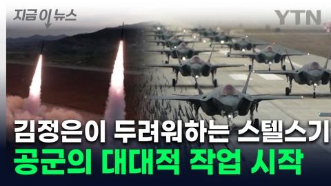 North Korea's fluttering stealth fighter...Air Force Starts Early Work in Case of Emergency [Now News]