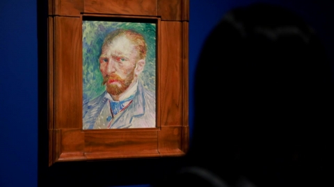 The Immortal Artist 'Vangoch' is on display for the first time in 12 years..."The price of a picture is 1 trillion won."