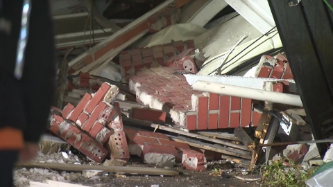 Seongnam's two-story house collapsed... "Estimated collapse due to aging."