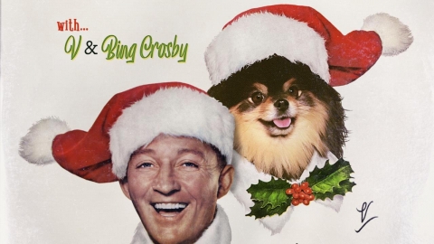 BTS V x Bing Crosby's "White Christmas" will be partially released.