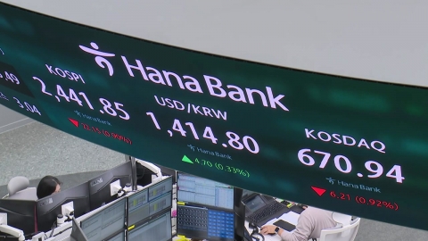 Stock markets fell for two days in the aftermath of the "martial shock"...The won-dollar exchange rate is 1,415 won.