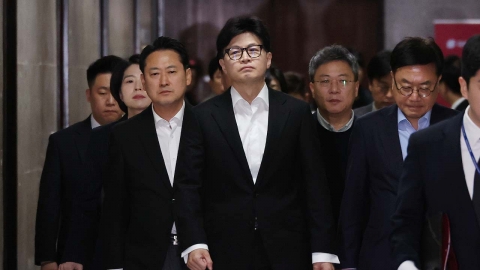 Han Dong-hoon said, "President Yoon needs to be suspended."the rapid pace of impeachment