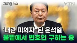 사태 수습 대신 수사 대비?...\'칩거\' 윤 대통령, 변호인 선임 작업 [지금이뉴스]