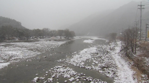 [Weather] Where it snows, the cold air is decided...East today, west weekend.