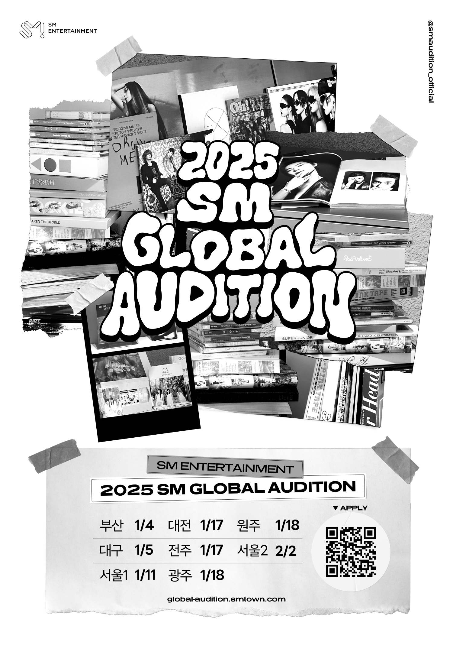 Who's next after Espa and Rise? SM Holds "2025 Global Auditions"