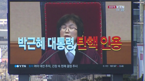 The Constitutional Court will decide whether to dismiss President Yoon in 180 days...The Park Geun Hye is 91 days.