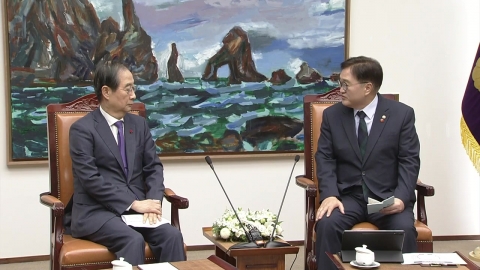 [On-site video+] Han Deok-soo said, "Stable state administration is in charge...I'll do my best".