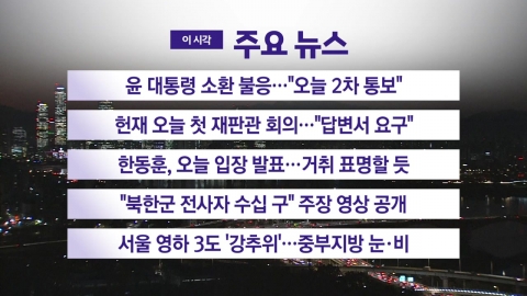 [YTN real-time news] President Yoon refused to be summoned... "Second notice today."