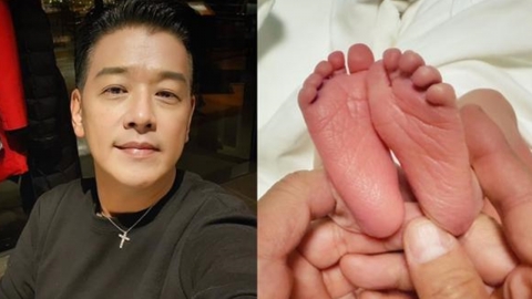 Ryu Siwon became a father at the age of 52...