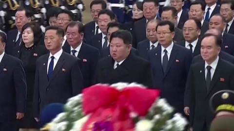 Kim Jong-un pays tribute to Kumsusan Palace of the Sun on the 13th anniversary of Kim Jong-il