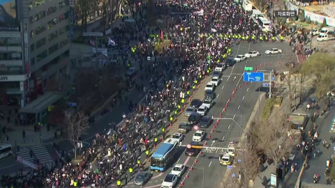 Saturday's pro-impeachment rally in Gwanghwamun area...traffic congestion forecast