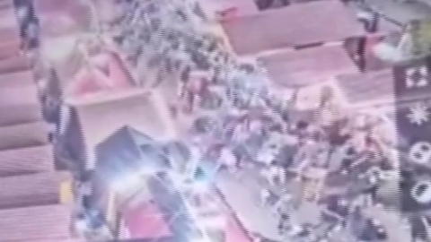 Car dashes into the German Christmas market..."70 members".