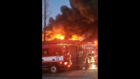 Fire at Jangheung Recycling Plant in Jeollanam-do...No casualties.