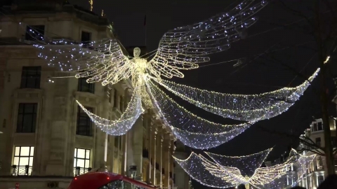 Europe on Christmas Day amid Terror and War...a light festival in full swing