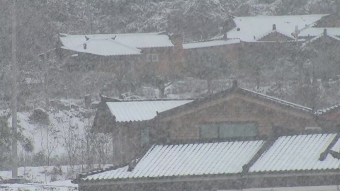 [YTN Weather on the way to work 12/27] Jungbu's "Hanpa Special Report" feels like Seoul on the way to work. -9℃...South Chungcheong-Honam snow