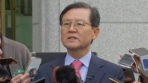 [On-Site Video+] President Yoon said, "The 尹's impeachment trial will be conducted at an appropriate time."