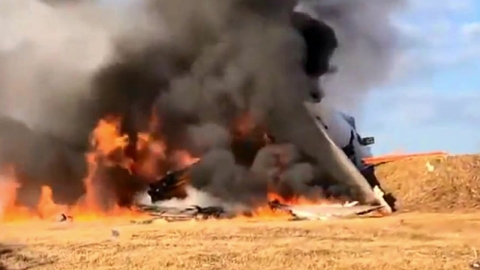 The plane crash at Muan Airport in South Jeolla Province...175 passengers on board 