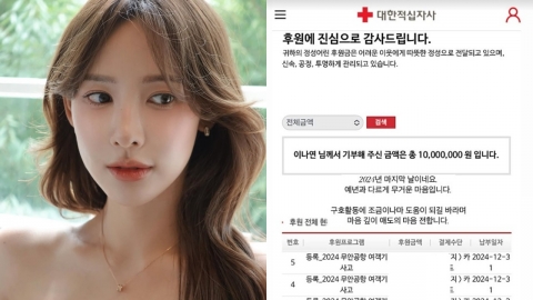 Lee Na-yeon Donates KRW 10 Million for 'Transfer Love 2' Airplane Disaster "Deeply Mourns"