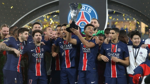 Paris Saint-Germain to lose three Super Cups in a row...Lee Kang-in's 4th Winning Cup