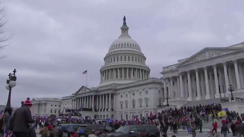 The fourth anniversary of the January 6th parliamentary riot...Harris Announces Trump Victory