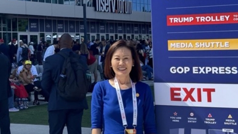 Former U.S. Representative Michelle Park Steel is mentioned as Trump's first U.S. ambassador to South Korea.