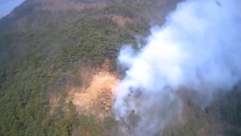 Uiseong Hill Fire in North Gyeongsang Province... "Presumption of compost ignition"