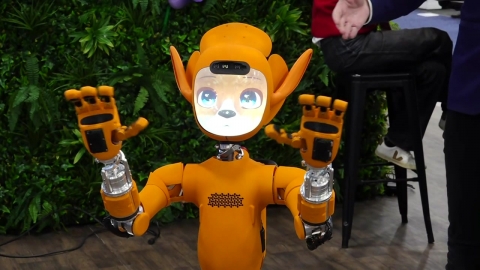 From emotional robots to butler robots...CES is in full swing.