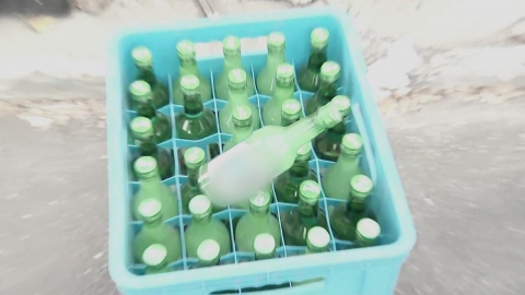 "A cold wave frozen to soju." The national crisis is raging...a series of unfrozen water pipes