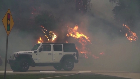 Wildfires turning inland and gusting winds...Beverly Hills is dangerous, too?