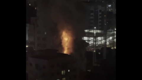 The fire in the warehouse building in Dongdaemun-gu, Seoul...In the process of evolution.