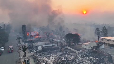 L.A. Wildfire Fears Spread due to Strong Winds...Firecrackers for the New Year?